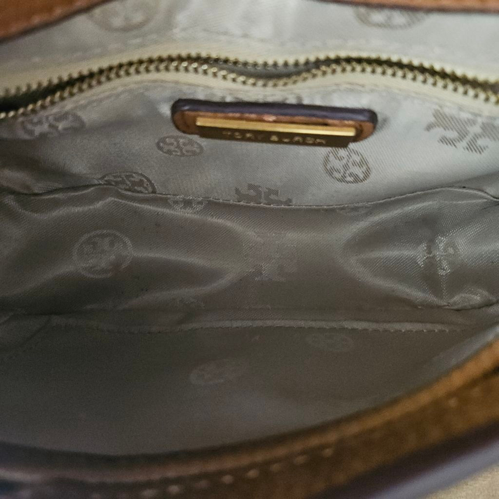 Tory Burch Chelsea Convertible Shoulder Bag Classic Tan Brown Chain Crossbody - Picture 11 of 12